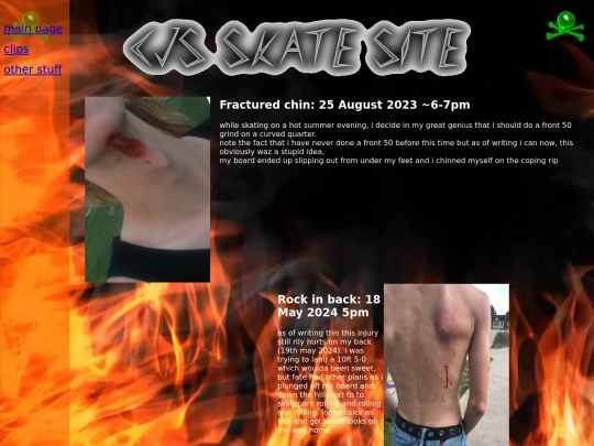 injuries screenshot