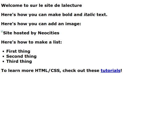 index screenshot