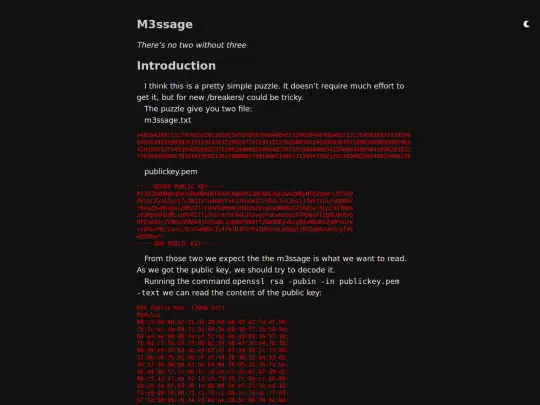 crypto-00-M3ssage screenshot