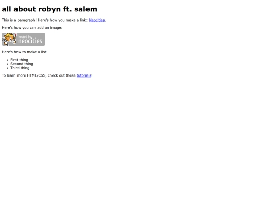 index screenshot