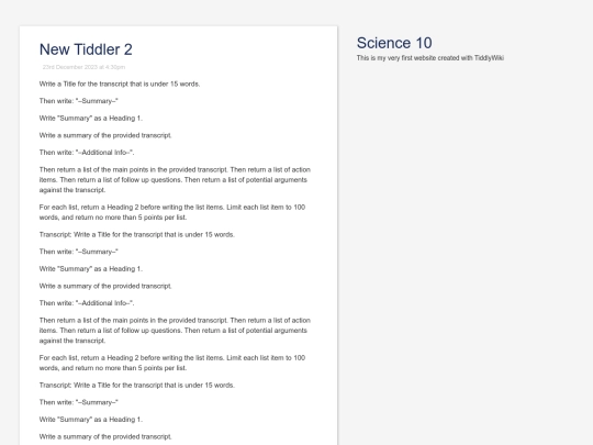 Asad/New-Tiddler-2 screenshot