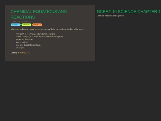 Gseb/Gseb 10 Science chapter 1 screenshot