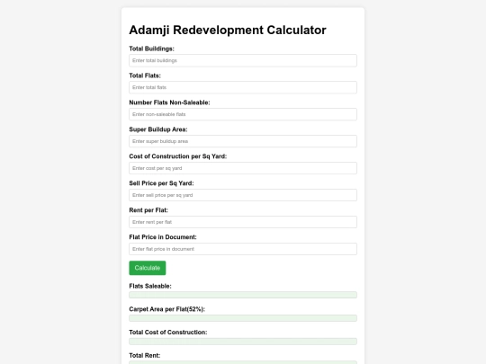 Redevelopment/redevelopment  screenshot
