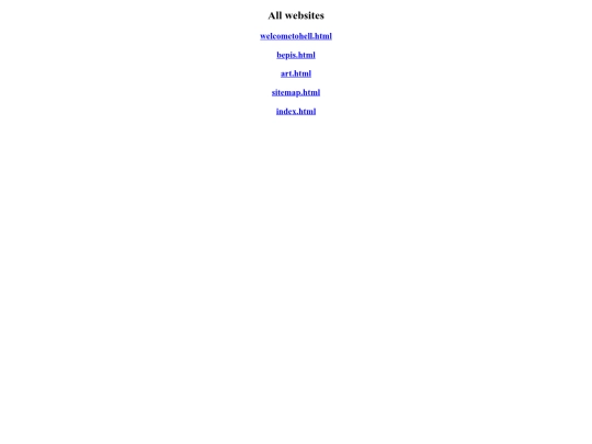 sitemap screenshot