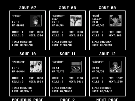hungertale/page2 screenshot