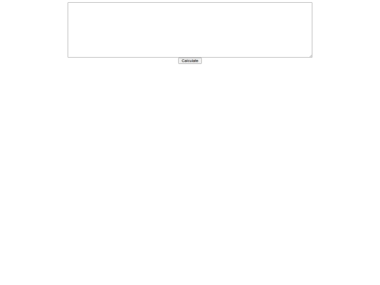 calculationtest screenshot