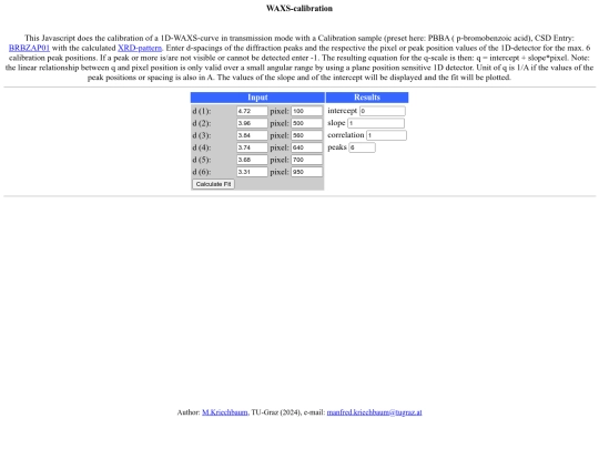 xitami/java/waxscalib screenshot