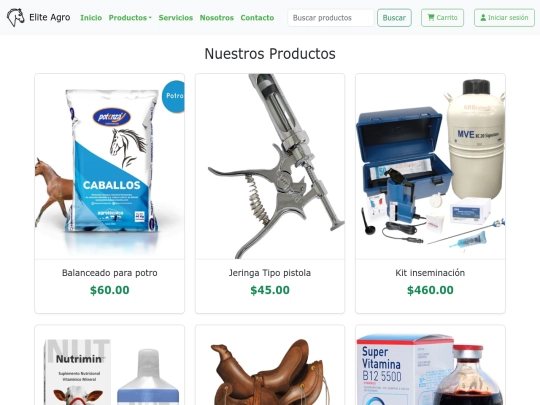 EliteAgroV2.0/pages/productos screenshot