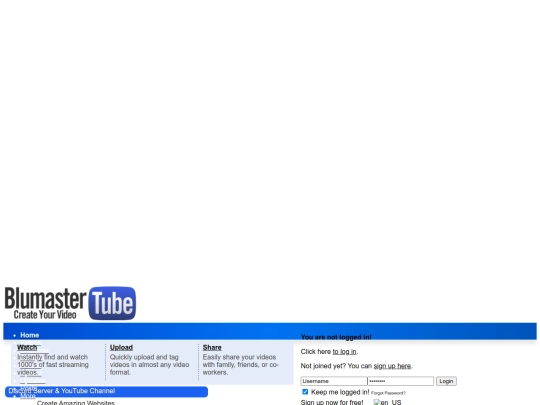 blumastertube screenshot