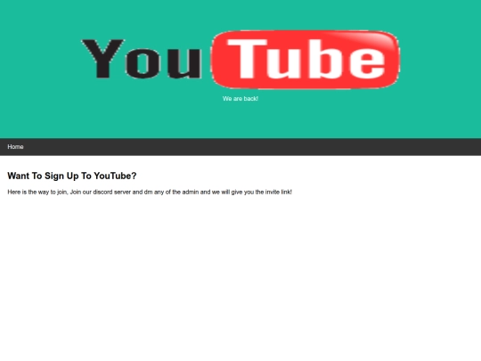 signuptoyoutube screenshot