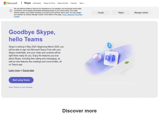 skype screenshot