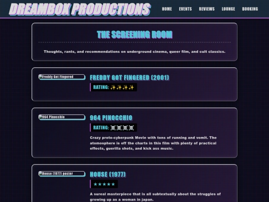 films screenshot