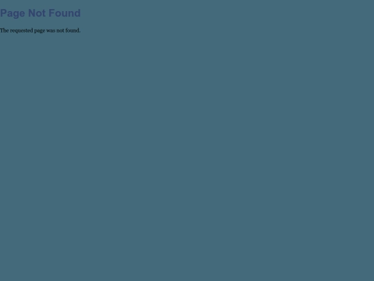 not_found screenshot