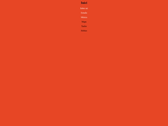 menu screenshot