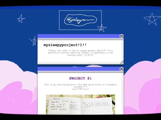 mysleepyproject screenshot