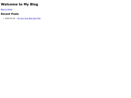blog screenshot
