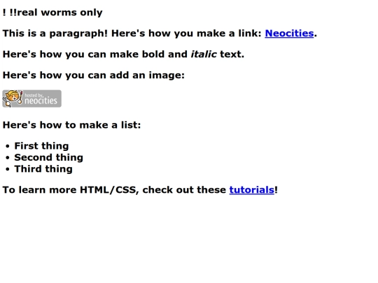 index screenshot