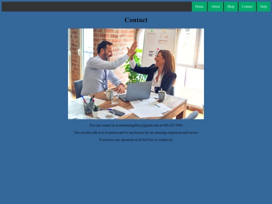 Contact screenshot