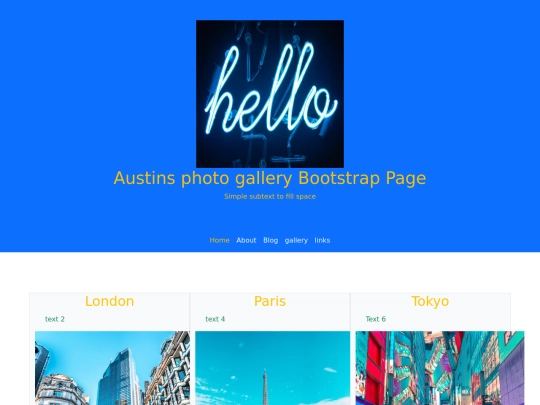 bs5home screenshot