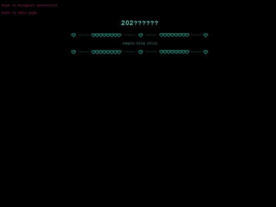 blog/blogtemplate screenshot