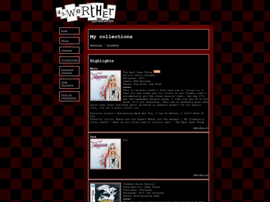 collections screenshot