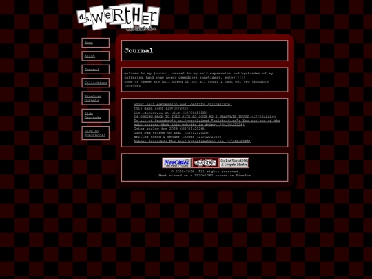 journal screenshot