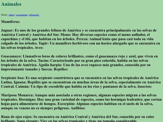 animales screenshot
