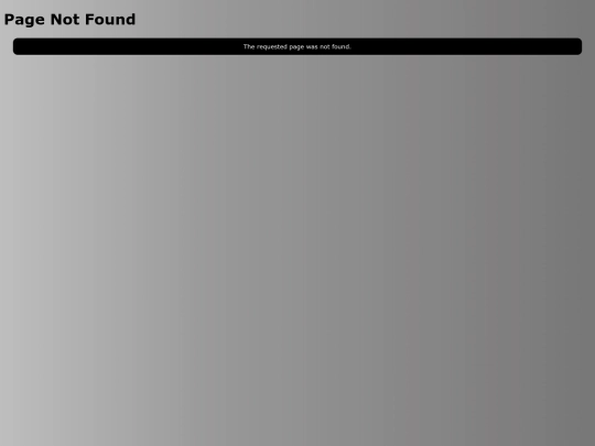 not_found screenshot
