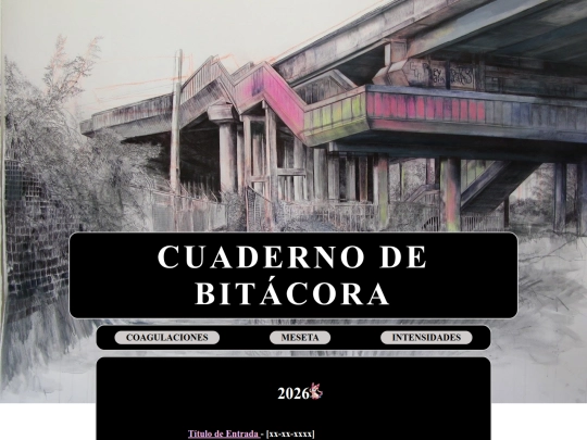 Bitacora/indicebitacora screenshot