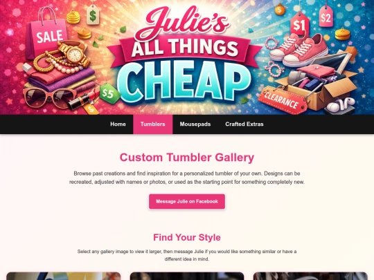 tumblers screenshot