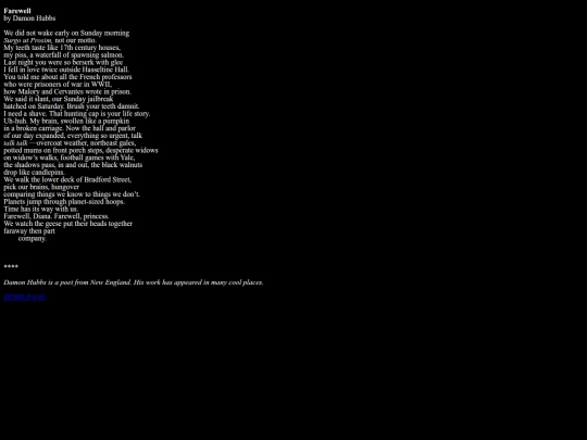 Farewell screenshot