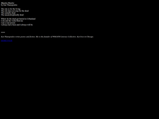 MassivePassive screenshot