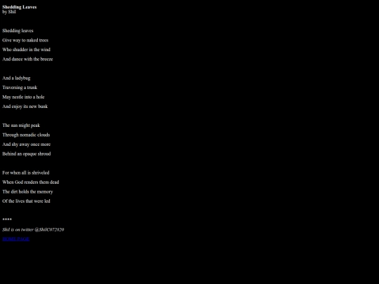 SheddingLeaves screenshot