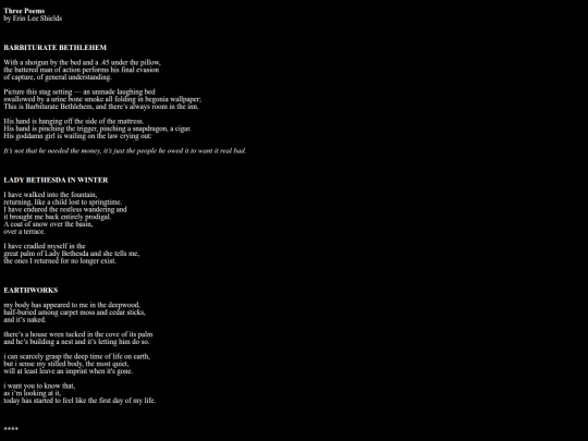 ThreePoems_ErinLeeShields screenshot