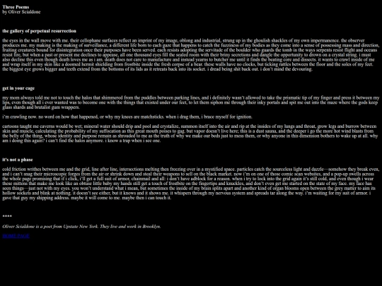 ThreePoems_OliverScialdone screenshot