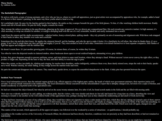 ThreeStories_AddisonZeller screenshot