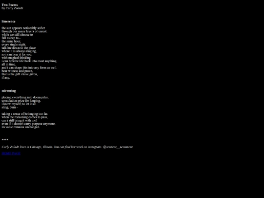 TwoPoems_CarlyZoladz screenshot