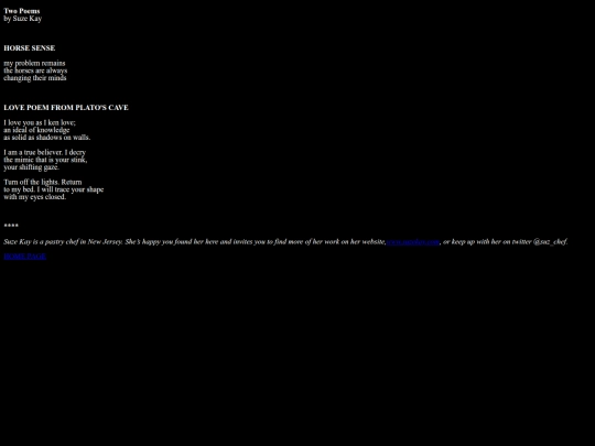 TwoPoems_SuzeKay screenshot