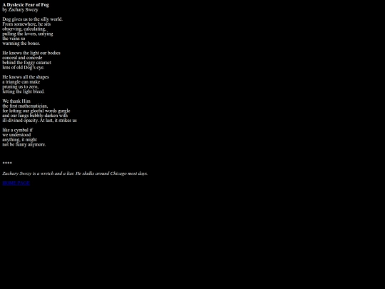 aDyslexicFearofFog screenshot