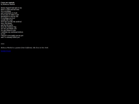 caresarecontrols screenshot