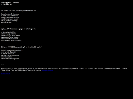 exploitationofloneliness screenshot