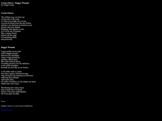 gingerjones screenshot