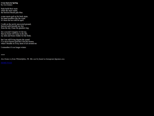 iwasborninspring screenshot