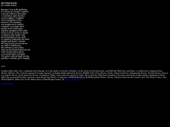 secondhand screenshot