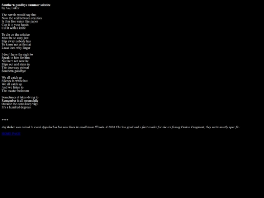 southerngoodbye screenshot