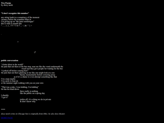 twopoems_dizzyturek screenshot