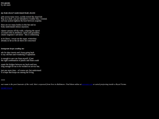 twopoems_natraum screenshot