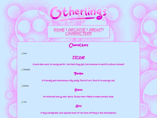 otherlings/characters screenshot