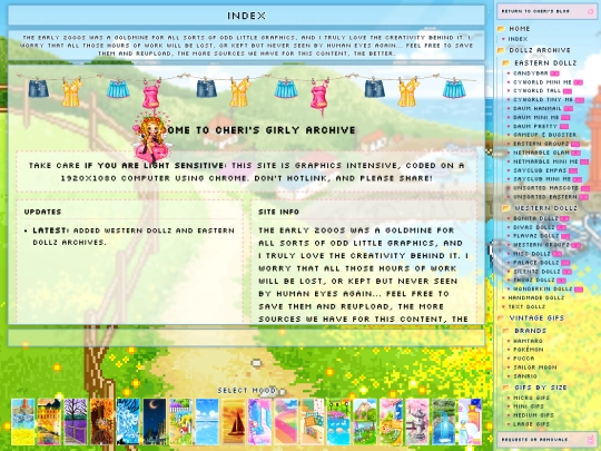 girly screenshot