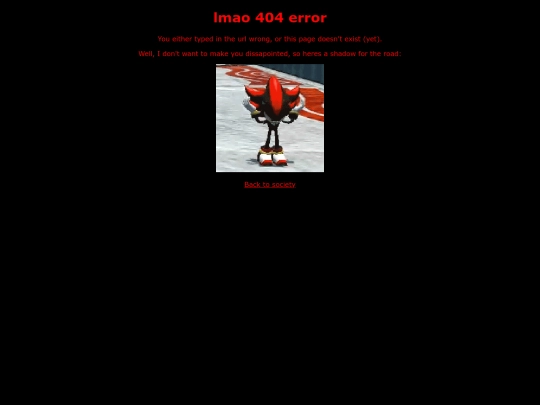 not_found screenshot